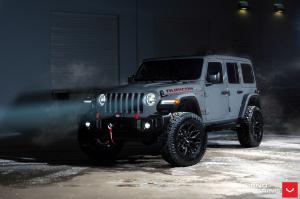 Jeep Wrangler Rubicon Unlimited on Vossen Wheels (HF-2) 2019 года